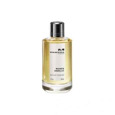 Roses Vanille Mancera flacon eau de parfum unisex — disponible au Maroc chez Dream Beauty Maroc